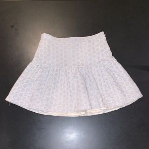 J Crew Eyelet Skirt